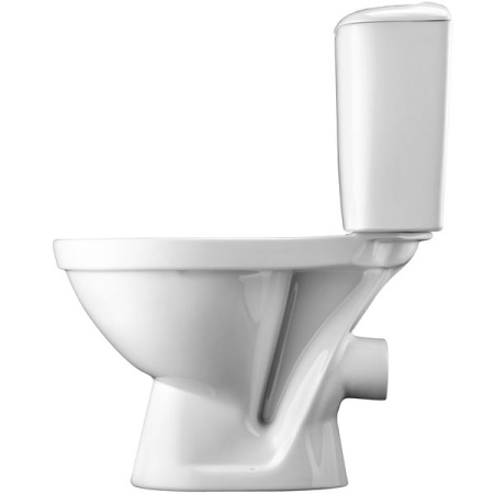 Унитаз-компакт Santek Паллада 1WH302371 горизонтальный выпуск, 2 ...