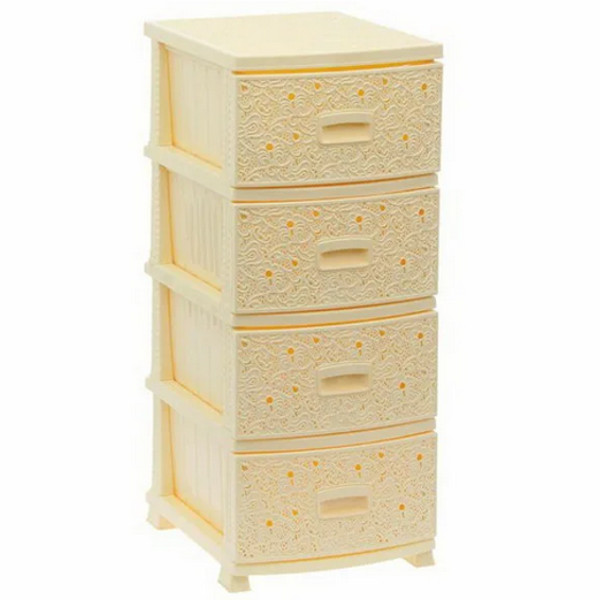 Комод геометрический декор Mosaik Chest of drawers Черный