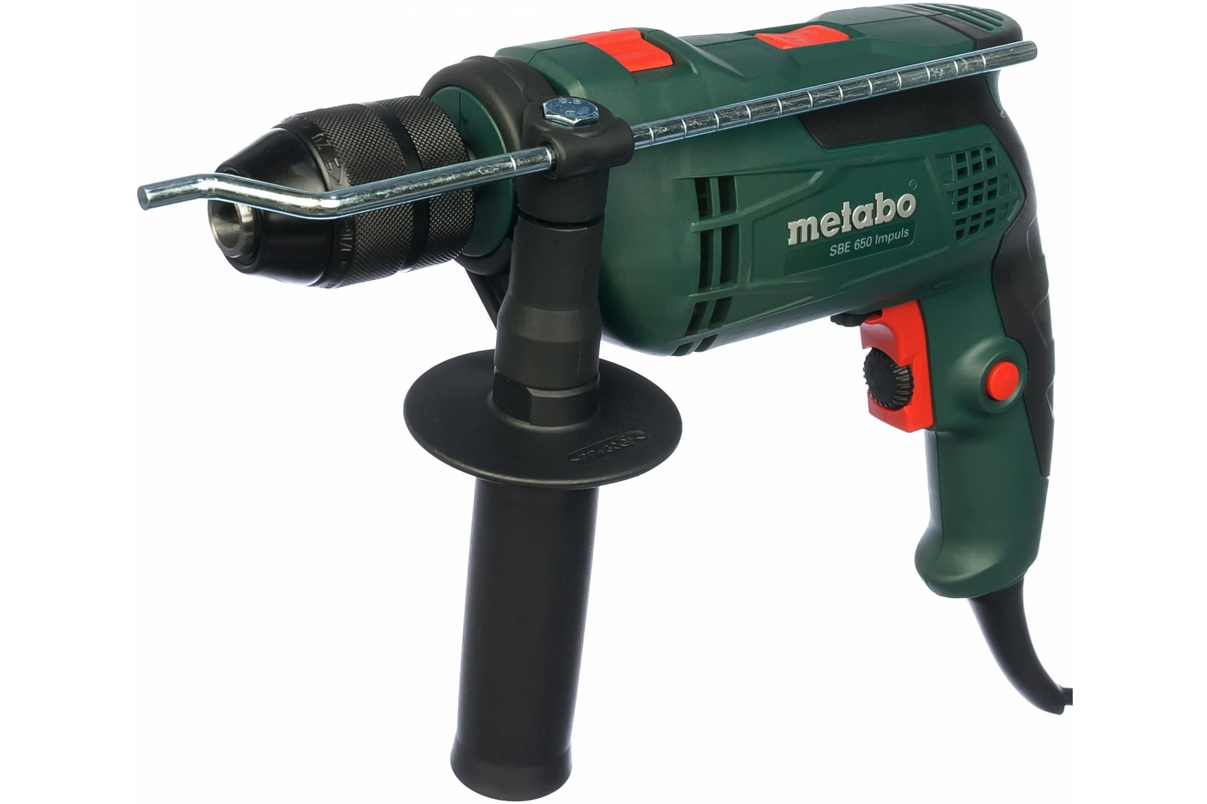 Дрель ударная Metabo SBE 650 Impuls (БЗП) 320Вт металл 13мм дерево 30мм  купить в Екатеринбурге в интернет-магазине ДОМ