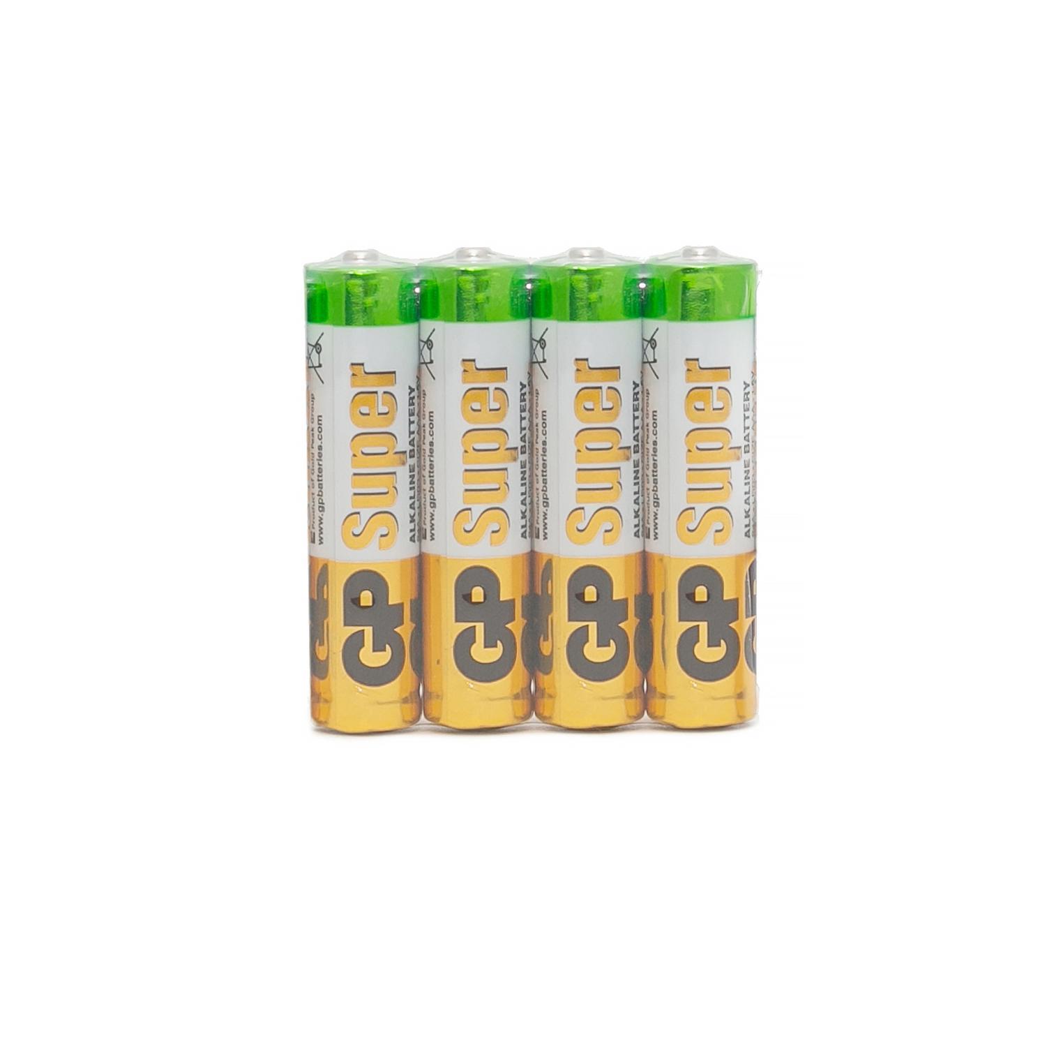 Батарейки алкалиновые GP Batteries Super Alkaline 2915 24А ААA купить в  Челябинске в интернет-магазине ДОМ