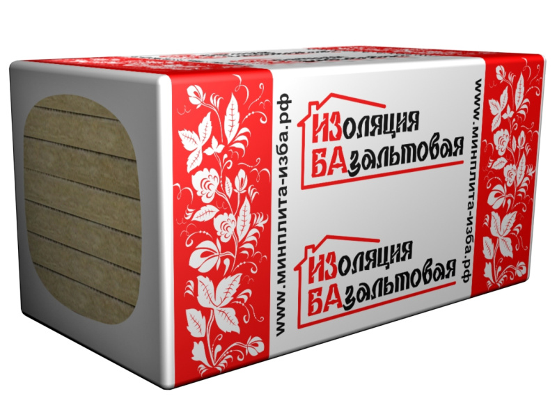 Плита теплоизоляционная минераловатная ИЗБА СУПЕР ЛАЙТ-30 1000х600х50 0 ...