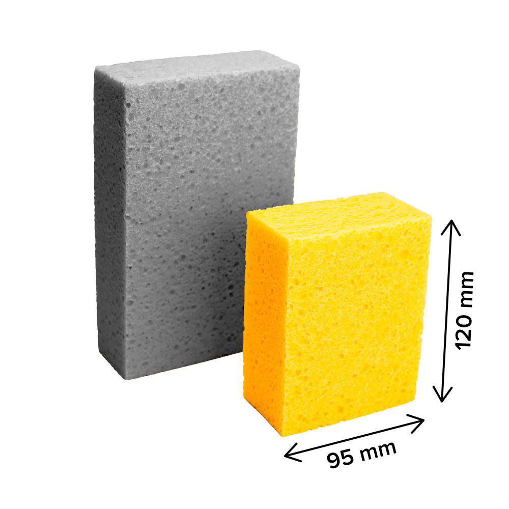 Губка для затирки целлюлозная 95х120х50мм 3D Krestiki купить в  Екатеринбурге в интернет-магазине ДОМ