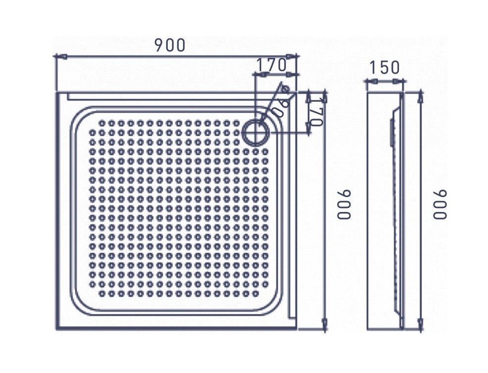 Поддон для душа — купить в Екатеринбурге для душевой кабины в интернет ...