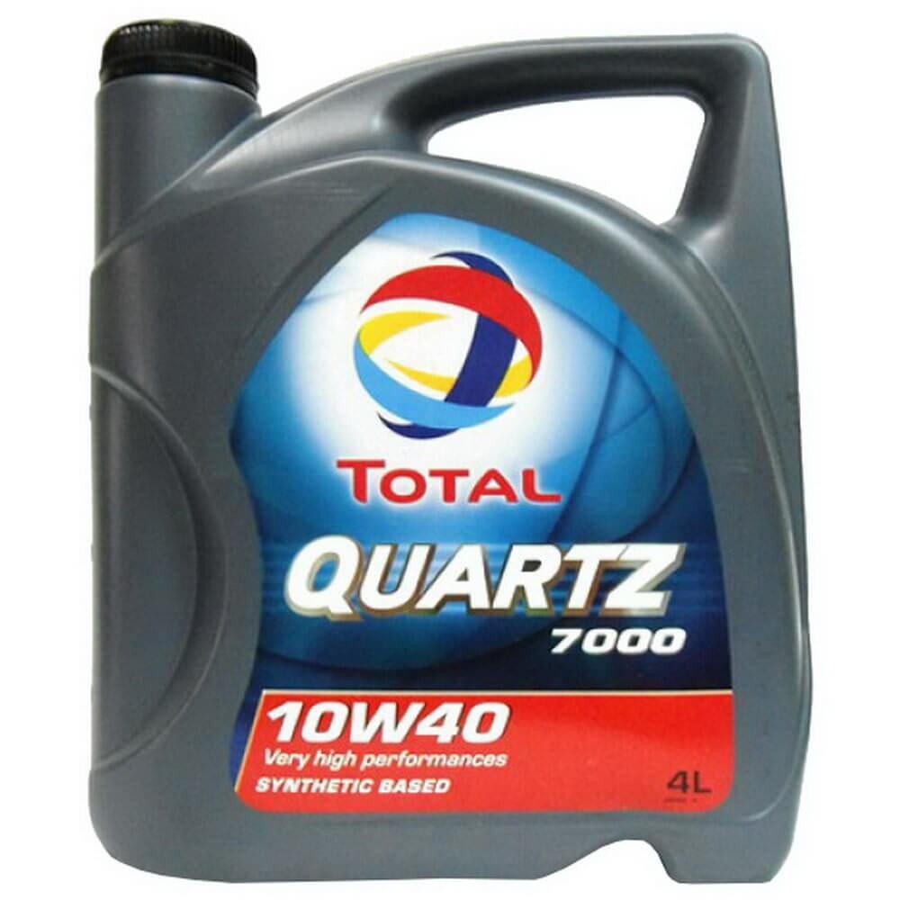 Масло моторное Total 10w-40 Quartz 7000 A3/B4 полусинтетическое 4л купить в  Челябинске в интернет-магазине ДОМ