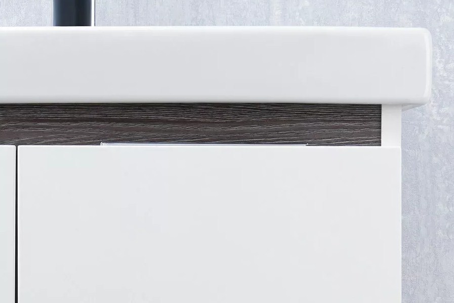 Тумба-умывальник Акватон Рене 80 грецкий орех с раковиной Миранда 80 ...